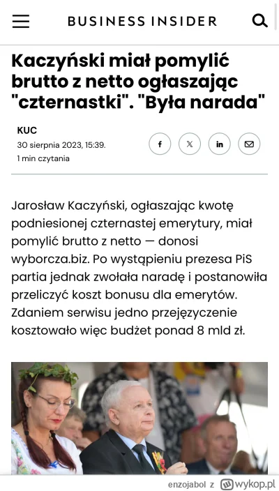 enzojabol - Jeśli ktoś z was się zastanawia czemu Kaczyński jest taki arogancki, czem...