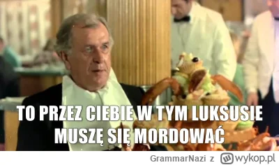 GrammarNazi - Jezusie nazarenski, jestem na imprezie firmowej, takie turbo korpo, lud...