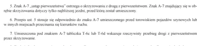 Wredna_pomarancza - @aarahon:  gdzie tu jest napisane że ustąp jest znakiem regulując...