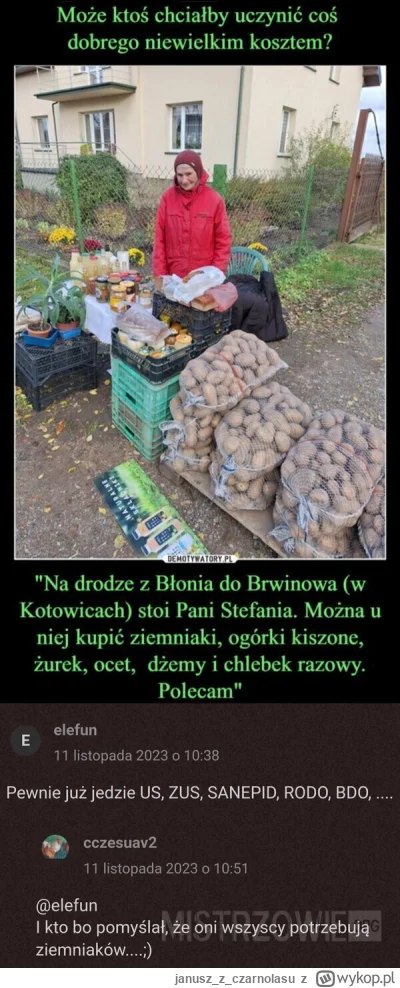 januszzczarnolasu - #polska #prawo #urzadskarbowy #ludzie #ziemniaki #heheszki