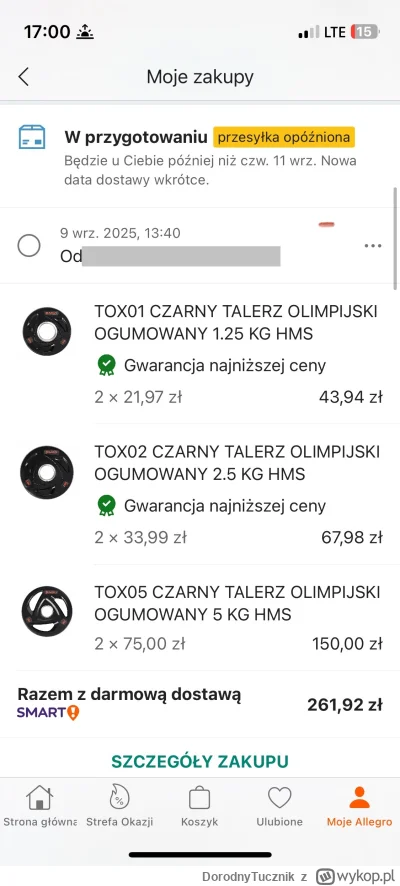 DorodnyTucznik - #mikrokoksy #silownia #allegro 
kutfy, dawać mi moje obciążenie bez ...