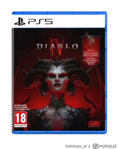 hotshops_pl - Gra Diablo IV PS5 lub PS4 
https://hotshops.pl/okazje/gra-diablo-iv-ps5...