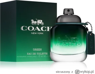 skruszony - #perfumy  Hej mam Coach Green For Men 40 ML bez 2-3 psiknięć.  Oddam za 7...