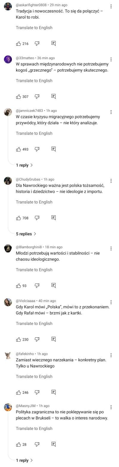 6789 - Od samego rana wleciały pisowskie boty pod transmisją kanału zero. Spójrzcie n...