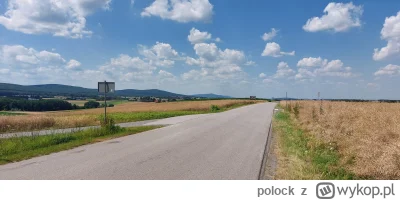 polock - Pozdro z trasy.
25 km w nogach, upał zajebisty. Wiatr jest, ale wieje wręcz ...