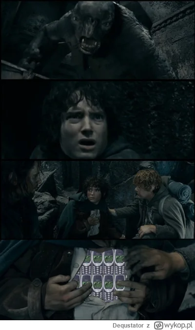 Dequstator - #wladcapierscieni co pancerz, to pancerz