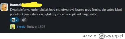 ecco - Kurła, kiedyś to się telefon urywał. Starsze Panie dzwoniły i zamawiały żelki ...