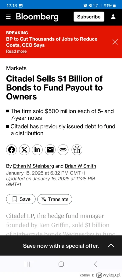 kolin4 - Smierdzi to madoff 2.0 na skale x100
Ciekaw le ze rok temu Citadel ograniczy...