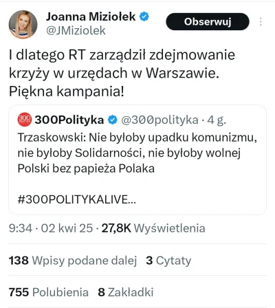 splinter96 - Jest ktoś w stanie podać chociaż jeden konkretny urząd w Warszawie, w kt...