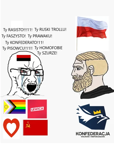 SuperN0vak - Jak się czuję na wykopie jako zwolennik Konfederacji 
#polityka #ukraina...