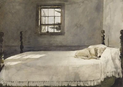 raeurel - autor: Andrew Wyeth
Master Bedroom

#sztuka #rart #malarstwo