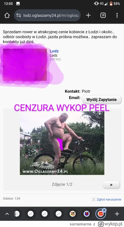 sarnamarna - @1X6D: może widziałeś, czy nadal na sprzedanie ma?