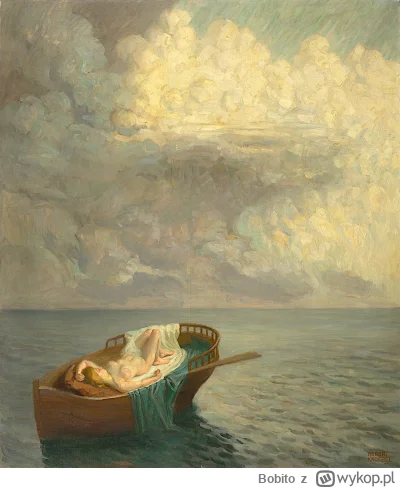 Bobito - #obrazy #sztuka #malarstwo #art

Śniąca kobieta w łodzi ~ ok. 1900 ~ Robert ...