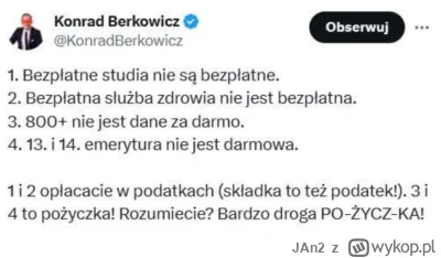 JAn2 - Napisał typ, który studia na publicznej uczelni zaczął
w 2002, a skończył w 20...