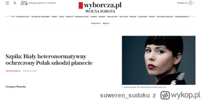 suweren_sudoku - @Vegas8: 
jeżeli wytworzysz sobie świat w którym wszystko jest ataki...