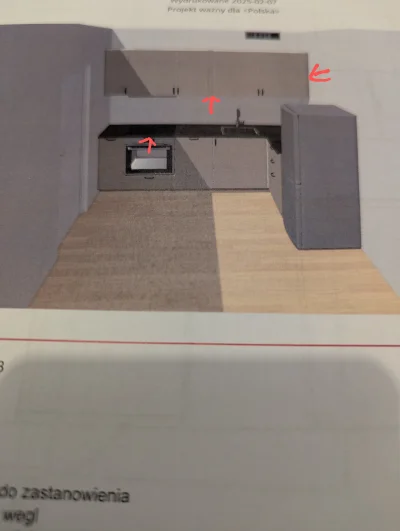 wszystkogra - Dostałem projekt kuchni z IKEA. Co sądzicie o takim układzie? Ściana fr...