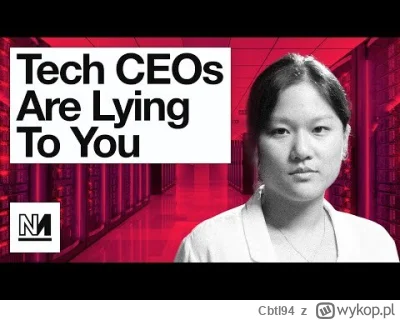 Cbtl94 - Tymczasem nikt jakoś nie mówi o zużyciu energii (a także słodkiej wody i emi...