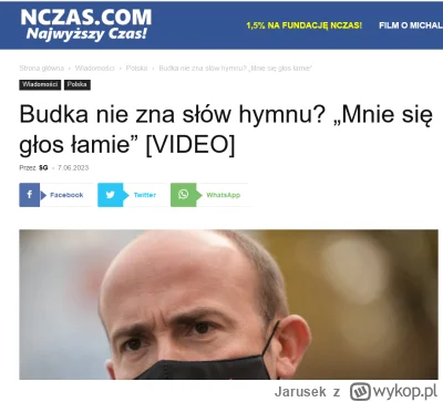 Jarusek - Sprawdzam gazetę propagandową konfederacji NCZAS.COM, ta sama narracja!