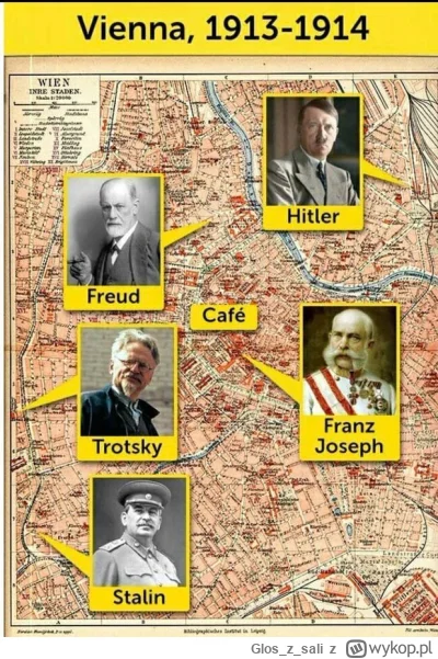 Gloszsali - W 1913 w Wiedniu mieszkali jednocześnie Hitler, Stalin, Trocki, Broz Tito...