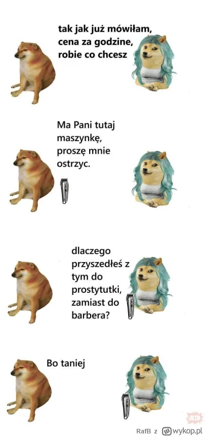 RafB - #truestory #barber Taka prawda...