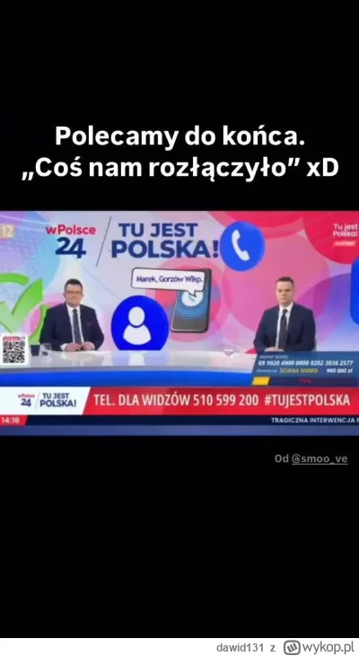 dawid131 - Nowa jakość telewizji. 
Nawet żelazny elektorat PISu sie buntuje przed kan...