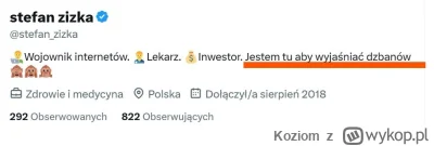 Koziom - @alibaski: Fajny profil, taki trollingowy