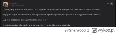 SirSherwood - @Bloodborn ale ty wiesz, ze PiS wprost konfe nazywa ruskimi szponami i ...