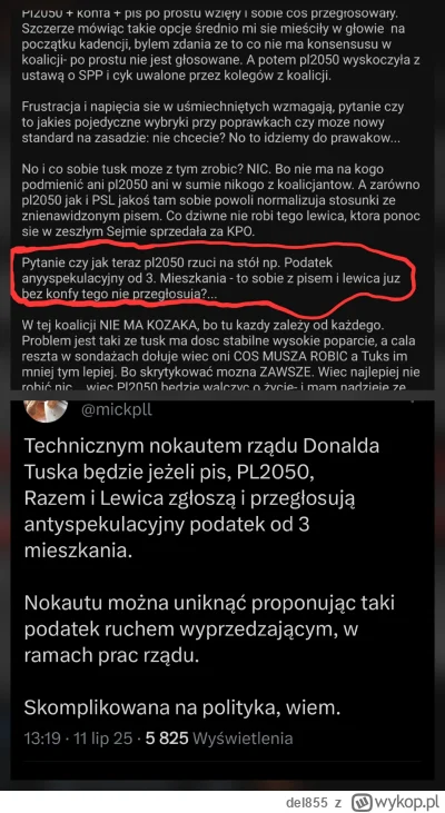 del855 - Mój wpis byl 2h wcześniej, zdobył cały jedne plus - no generalnie kij z tym ...