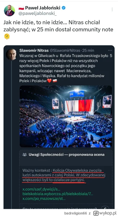 badreligion66 - #polityka Dla Jabłońskiego proponowana uwaga wrzucona przez jakiegoś ...