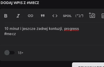 uncle_freddie - Oj, trzeba jednak było wysłać przed bramką 
#mecz