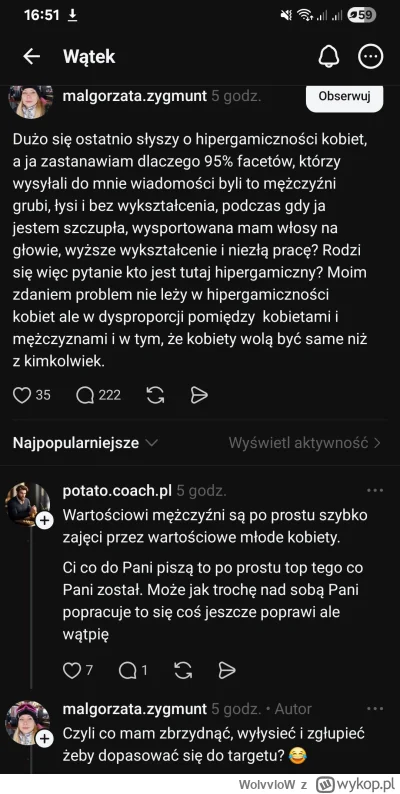 WolvvloW - Otwieram mema, pokazuje takie gunwo

#p0lka po ścianie 

Swoją drogą przyk...