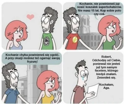 Eldon_Tyrell - >żeby na końcu go porzucić, bo nie ma chemii i "tego czegoś". Kobiety ...