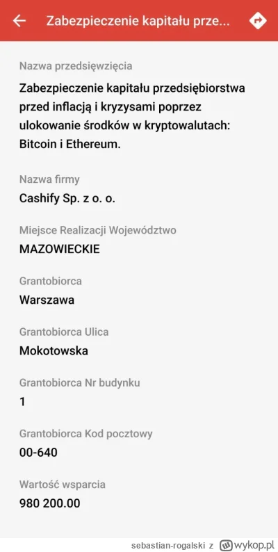 sebastian-rogalski - Na rente dla huopa piniendzy ni ma, ale na kryptokasyno milion b...