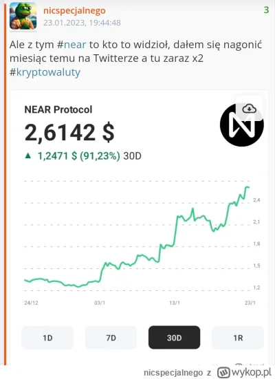 nicspecjalnego - @tomas-minner: rok temu też się podwoilo,  nawet chwalilem się na ta...