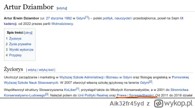 Aik32fr45yd - @wanghoi: Za to Dziambor należał do PISu ( ͡° ͜ʖ ͡°)