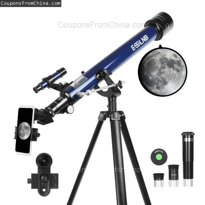 n____S - ❗ ESSLNB 28X-350X Astronomical Telescope 60mm [EU]
〽️ Cena: 92.29 USD (dotąd...