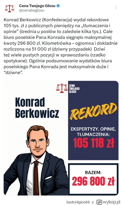 badreligion66 - #polityka Co to jest za przypadek to jest szok