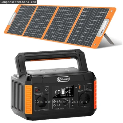 n____S - ❗ FlashFish P60 560W Power Station 520Wh With 100W Solar Panel [EU]
〽️ Cena:...