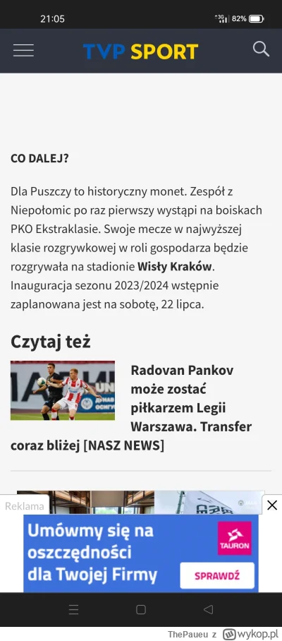 ThePaueu - #mecz #ekstraklasa #heheszki 

nie dość, że spuścili im łomot w barażach t...