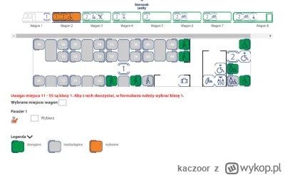 kaczoor - Jedyne miejsca w pociągu IC jakie zostały to"OzN nie na wózku" (cokolwiek t...