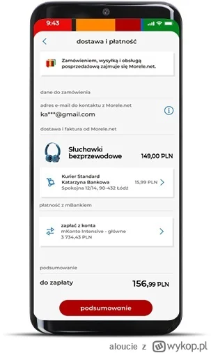 a.....e - @mBank  Czy wam się sufit na łeb nie spadł? Kiedy integracja z pyszne.pl? B...