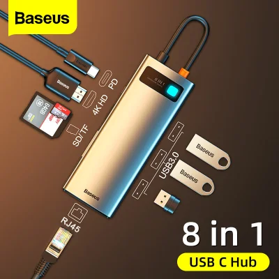 n____S - ❗ Baseus 8 in 1 USB Hub
〽️ Cena: 28.53 USD (dotąd najniższa w historii: 31.3...