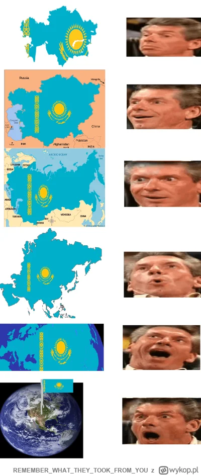 REMEMBERWHATTHEYTOOKFROMYOU - @SatanWasaBabyboomer Tymczasem potężny Chad Kazachstan-...