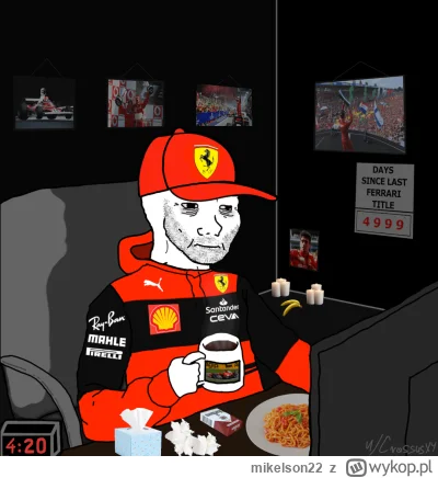 mikelson22 - #f1 ciągle wierzę w tytuł