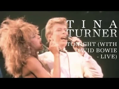 kinlej - Tina z Bowiem. Zwróćcie uwagę na jej przerażoną minę jak do Bowiego przyklej...