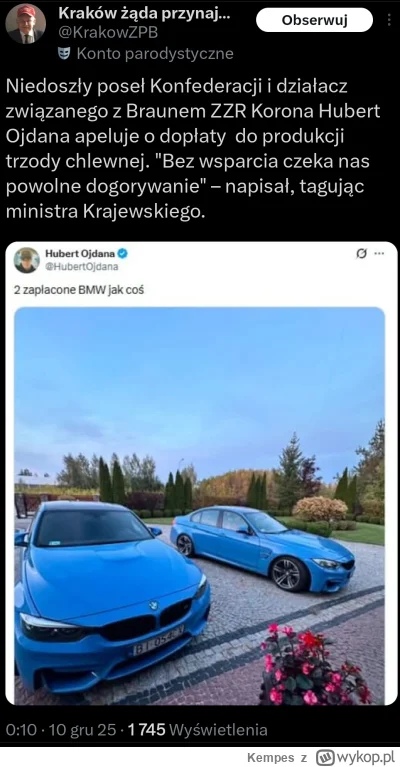 Kempes - #polityka #konfederacja #rolnictwo #bekazkonfederacji #bekazprawakow #wlasna...