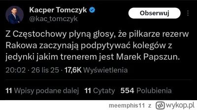 meemphis11 - Oby to się stało

 #mecz