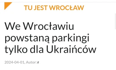 Tumurochir - Jeśli chodzi o dzisiejsze święto bezbecji, portal Tu Wrocław właśnie puś...