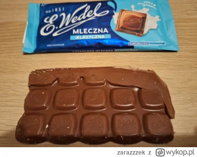 zarazzzek - #Wedel #czekolada #zabka #wtf #afera 

Kupiłem sobie czekoladę w żabce A ...