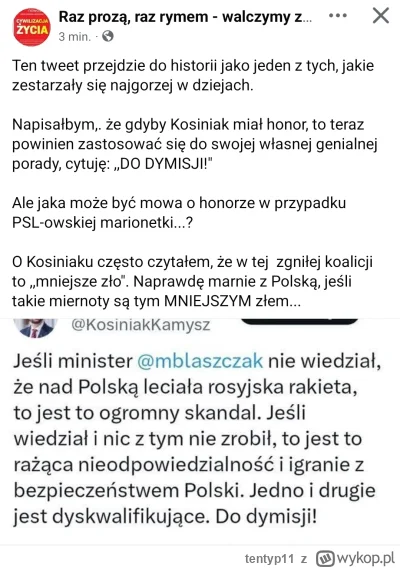 tentyp11 - Zaorane. PO, PiS, lewica, PSL, Hołownia to najgorsze co spotkało nasz kraj...